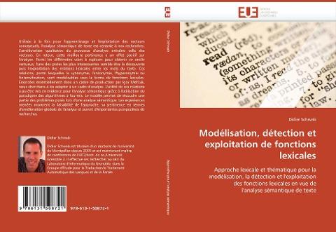 Modélisation, détection et exploitation de fonctions lexicales