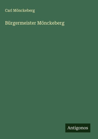 Bürgermeister Mönckeberg