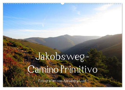 Jakobsweg - Camino Primitivo (Wandkalender 2026 DIN A2 quer), CALVENDO Monatskalender