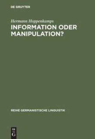Information oder Manipulation?