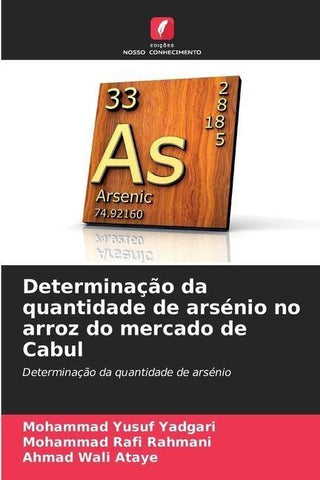 Determinação da quantidade de arsénio no arroz do mercado de Cabul