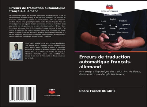 Erreurs de traduction automatique français-allemand