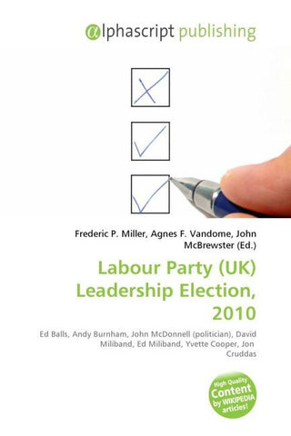 Labour Party (UK) Leadership Election, 2010