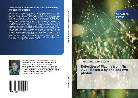 Detection of Flavins from "in vivo" Bacteria by one and two photon