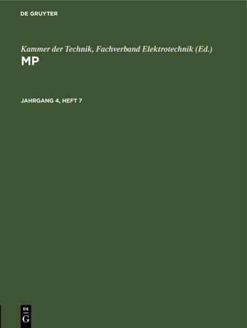 MP. Jahrgang 4, Heft 7