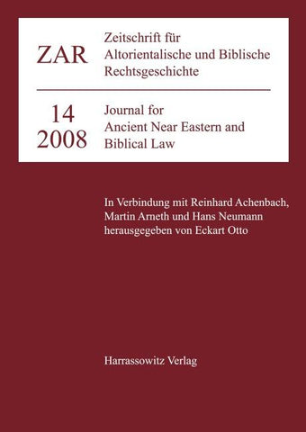 Zeitschrift für Altorientalische und Biblische Rechtsgeschichte