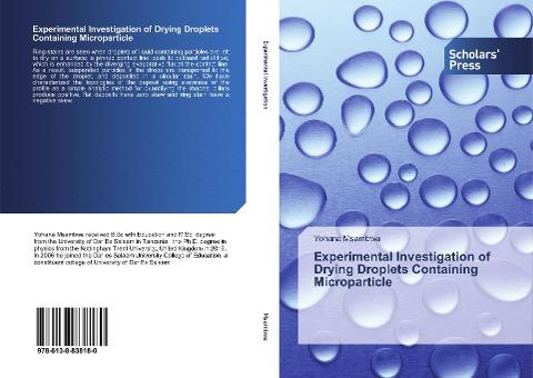 Experimental Investigation of Drying Droplets Containing Microparticle