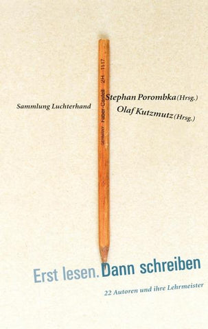 Erst lesen. Dann schreiben