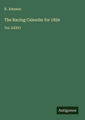 The Racing Calendar for 1856
