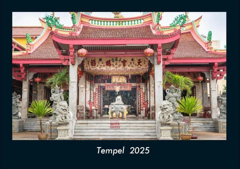 Tempel  2025 Fotokalender DIN A4