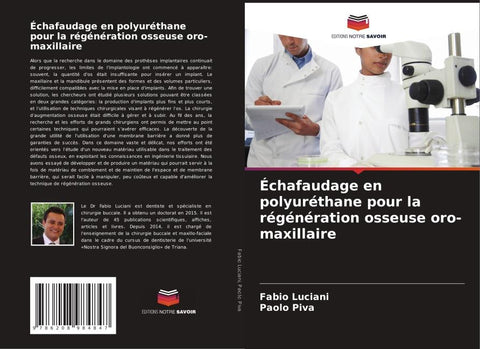 Échafaudage en polyuréthane pour la régénération osseuse oro-maxillaire