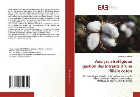 Analyse stratégique gestion des intrants d 'une filière coton