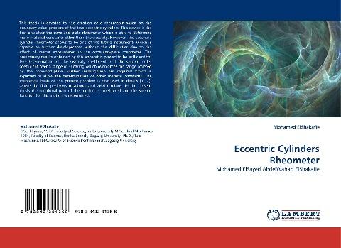 Eccentric Cylinders Rheometer
