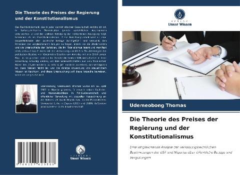 Die Theorie des Preises der Regierung und der Konstitutionalismus