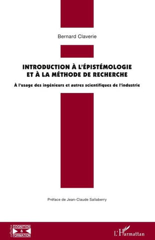 Introduction à l'épistémologie et à la méthode de recherche