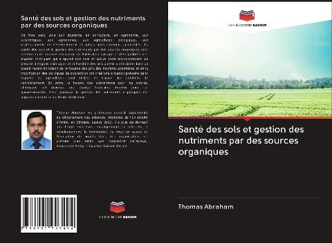 Santé des sols et gestion des nutriments par des sources organiques