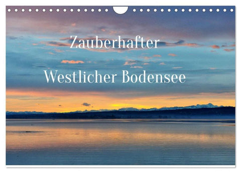 Zauberhafter Westlicher Bodensee (Wandkalender 2026 DIN A4 quer), CALVENDO Monatskalender