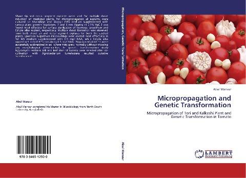 Micropropagation and Genetic Transformation