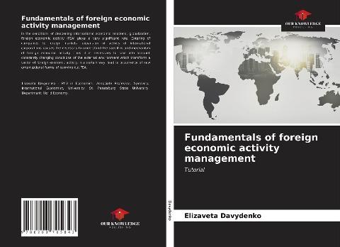 Fundamentals of foreign economic activity management