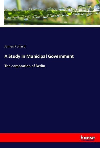 A Study in Municipal Government