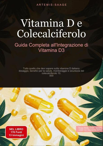 Vitamina D e Colecalciferolo: Guida Completa all'Integrazione di Vitamina D3