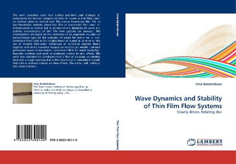 Wave Dynamics and Stability of Thin Film Flow Systems