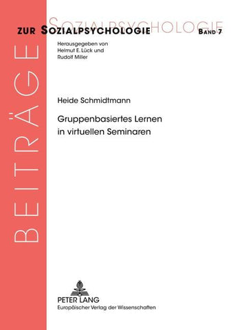 Gruppenbasiertes Lernen in virtuellen Seminaren