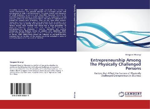 Entrepreneurship Among The Physically Challenged Persons