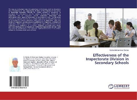 Effectiveness of the Inspectorate Division in Secondary Schools