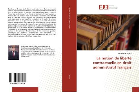 La notion de liberté contractuelle en droit administratif français