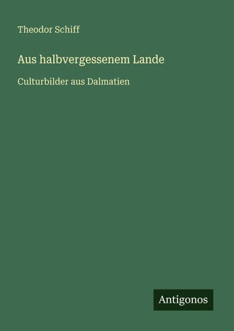 Aus halbvergessenem Lande