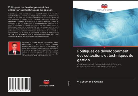 Politiques de développement des collections et techniques de gestion