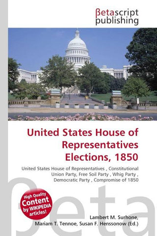 United States House of Representatives Elections, 1850