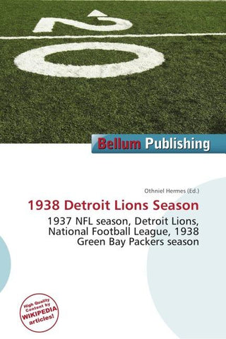 1938 Detroit Lions Season