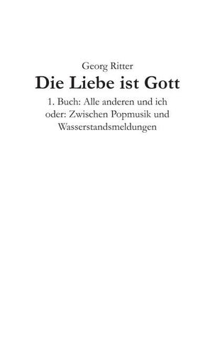 Die Liebe ist Gott