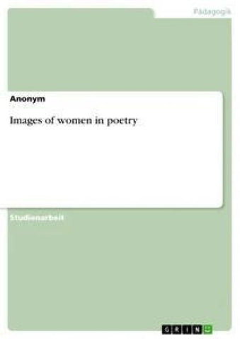 Images of women in poetry
