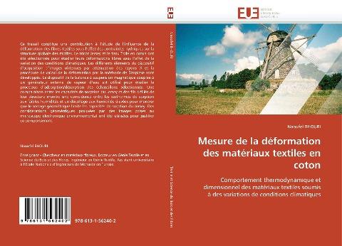 Mesure de la déformation des matériaux textiles en coton