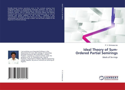 Ideal Theory of Sum-Ordered Partial Semirings