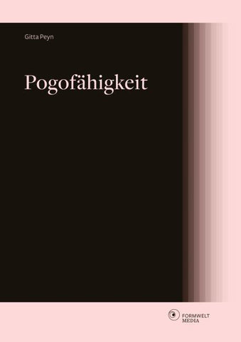 Pogofähigkeit