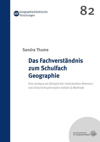 Das Fachverständnis zum Schulfach Geographie
