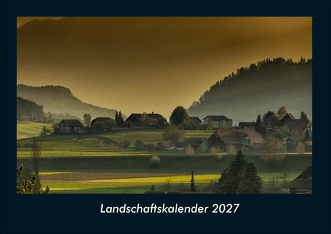 Landschaftskalender 2027 Fotokalender DIN A4
