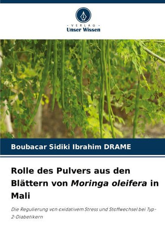 Rolle des Pulvers aus den Blättern von Moringa oleifera in Mali