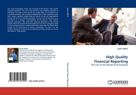 High Quality Financial Reporting