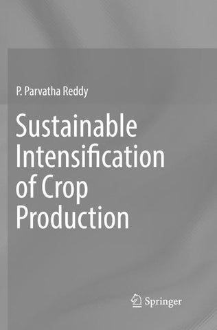 Sustainable Intensification of Crop Production