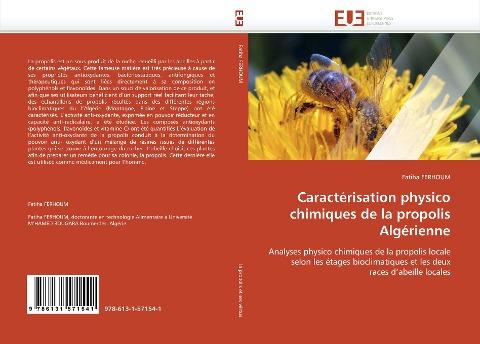 Caractérisation physico chimiques de la propolis Algérienne