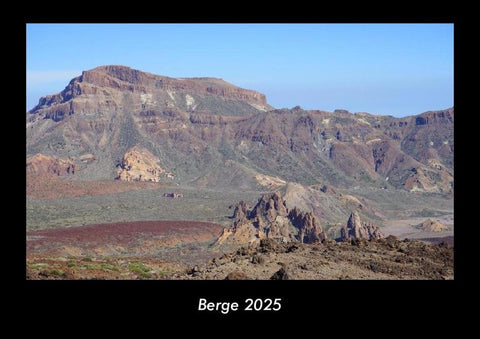 Berge 2025 Fotokalender DIN A3