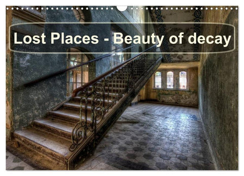 Lost Places - Beauty of decay (Wall Calendar 2026 DIN A3 landscape), CALVENDO 12 Month Wall Calendar