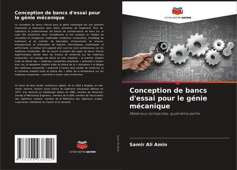 Conception de bancs d'essai pour le génie mécanique
