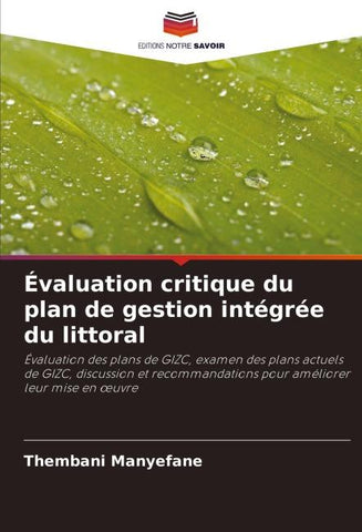 Évaluation critique du plan de gestion intégrée du littoral