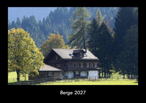Berge 2027 Fotokalender DIN A3